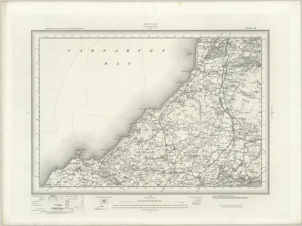 Voorbeeld van de oude kaart