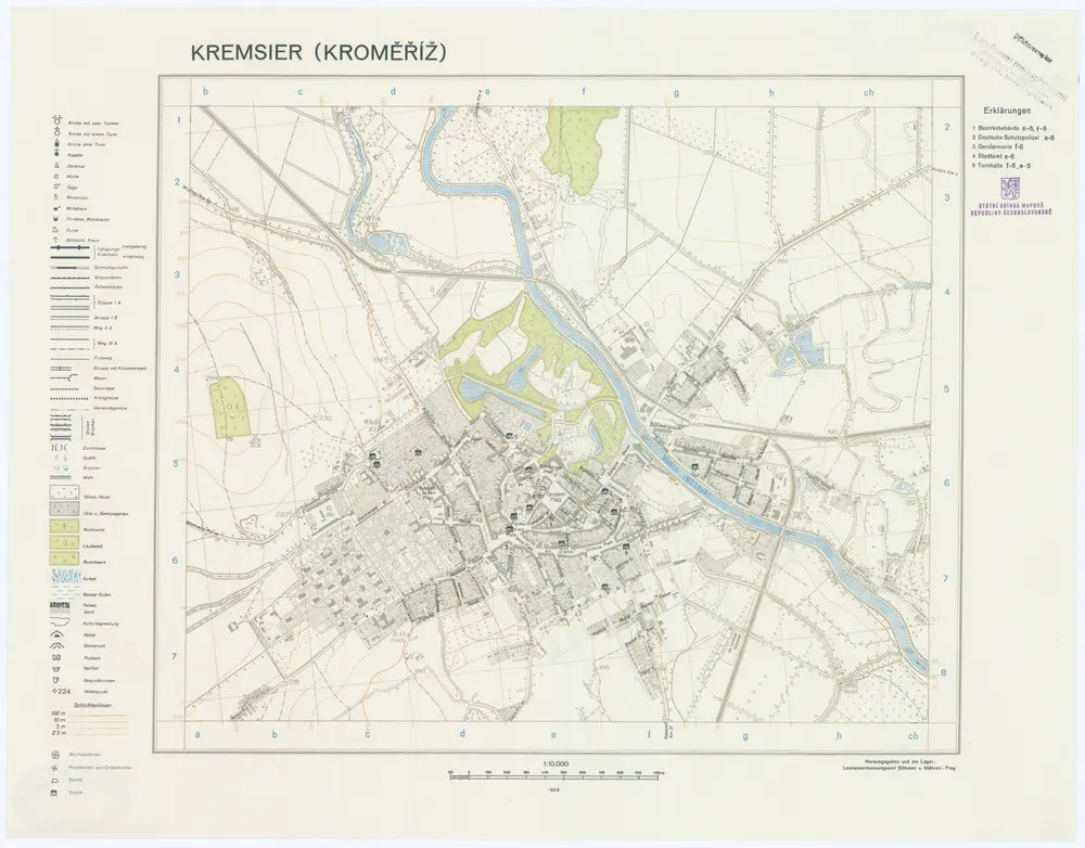 Vorschau auf die alte Karte