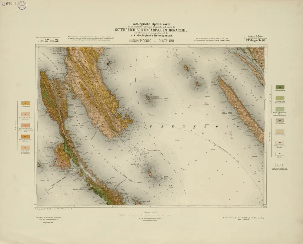 Aperçu de l'ancienne carte