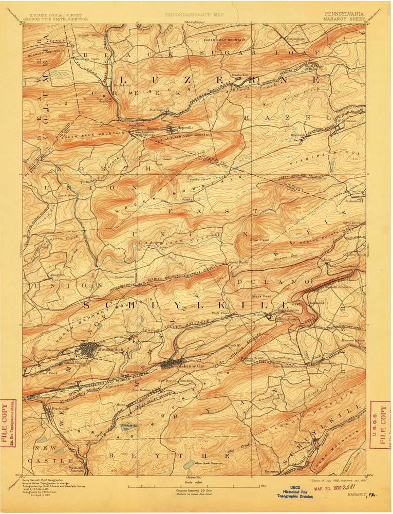 Aperçu de l'ancienne carte