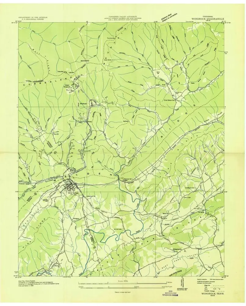 Aperçu de l'ancienne carte