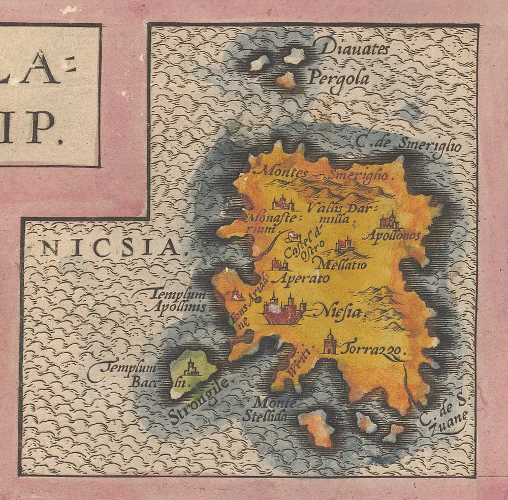 Anteprima della vecchia mappa