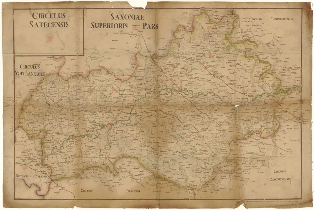 Aperçu de l'ancienne carte