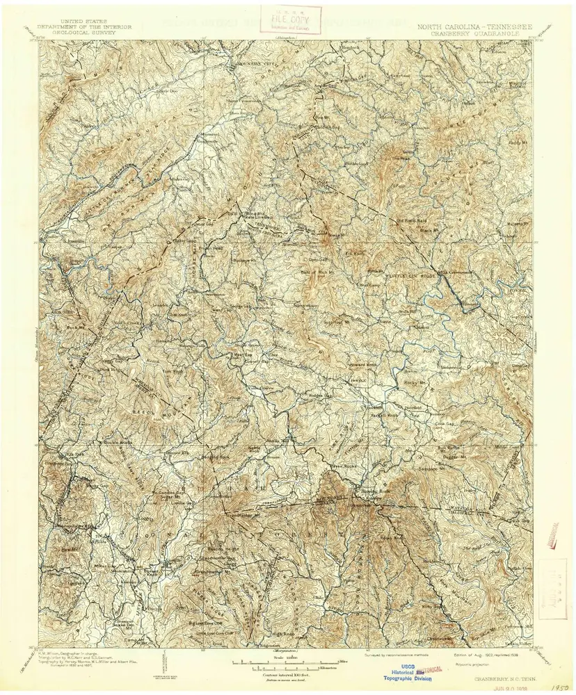 Aperçu de l'ancienne carte