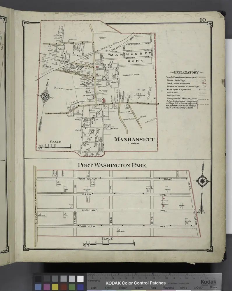 Voorbeeld van de oude kaart