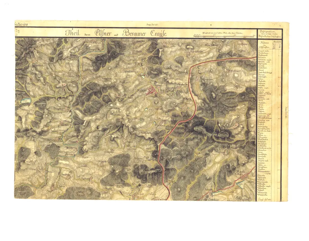 Anteprima della vecchia mappa