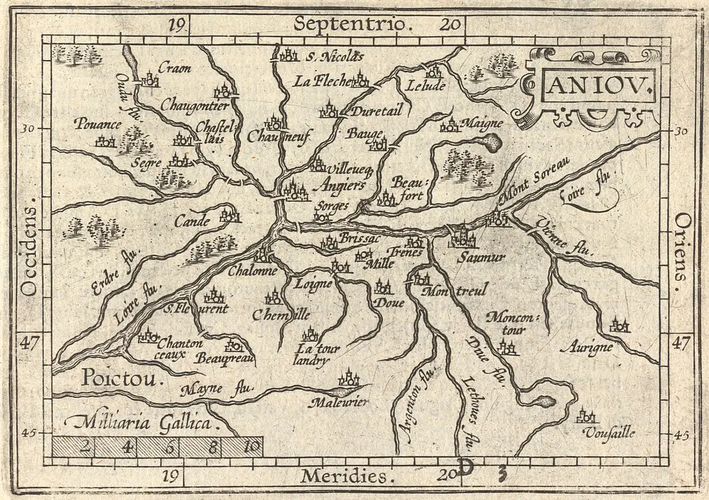 Aperçu de l'ancienne carte