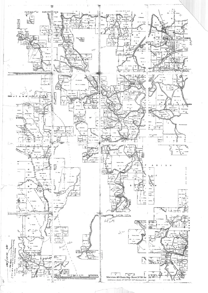 Anteprima della vecchia mappa