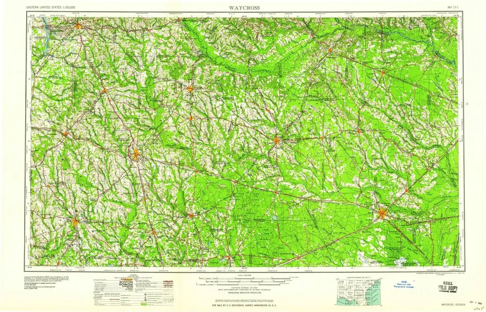 Aperçu de l'ancienne carte