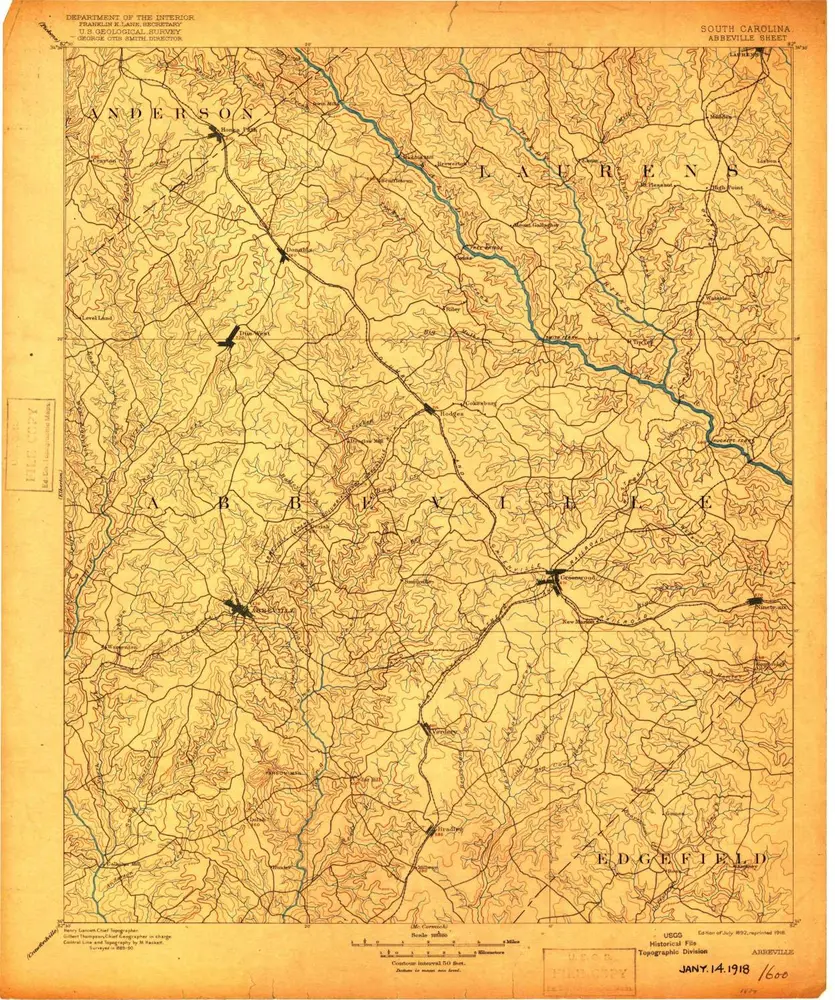 Aperçu de l'ancienne carte