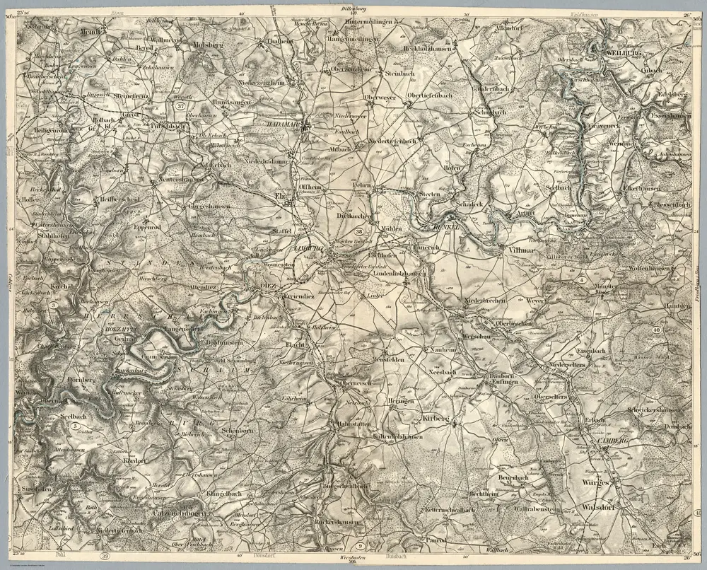 Anteprima della vecchia mappa