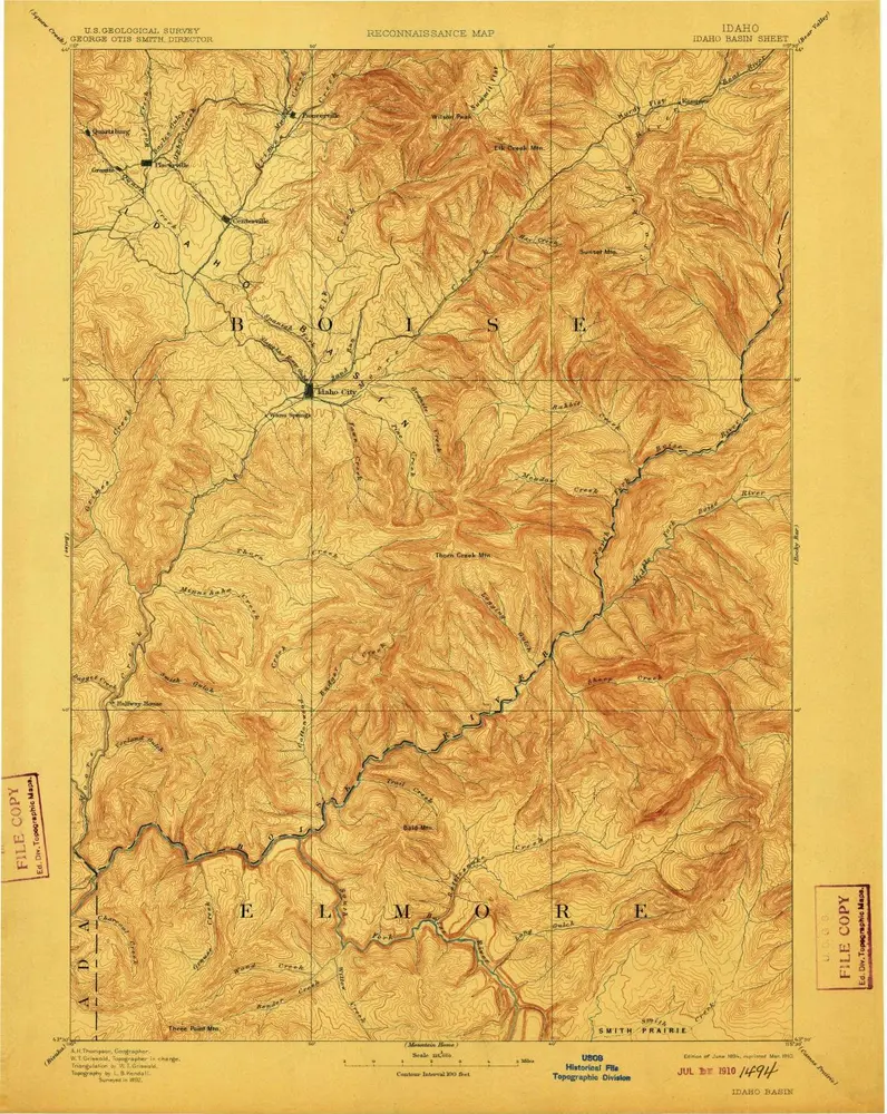 Anteprima della vecchia mappa