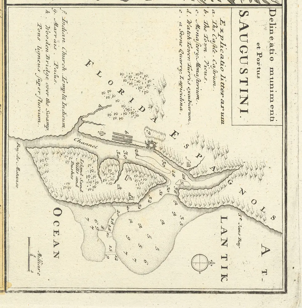 Voorbeeld van de oude kaart