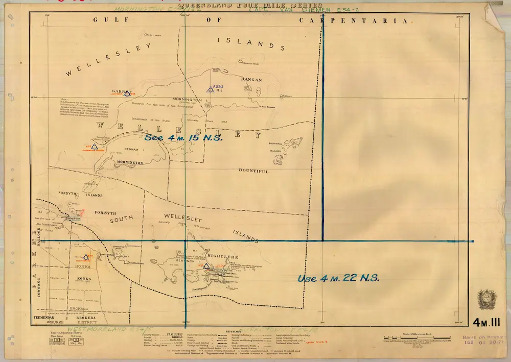 Aperçu de l'ancienne carte