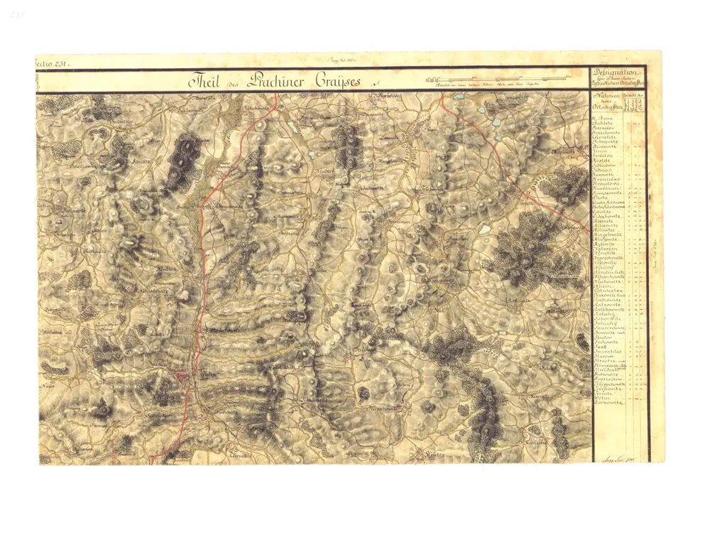 Anteprima della vecchia mappa