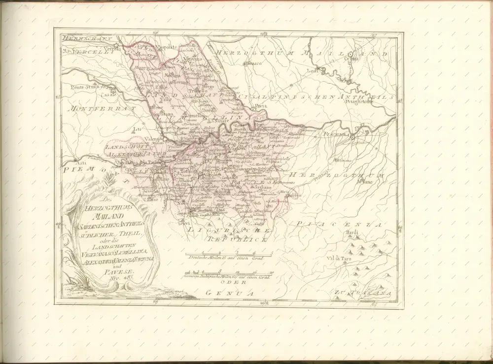 Aperçu de l'ancienne carte