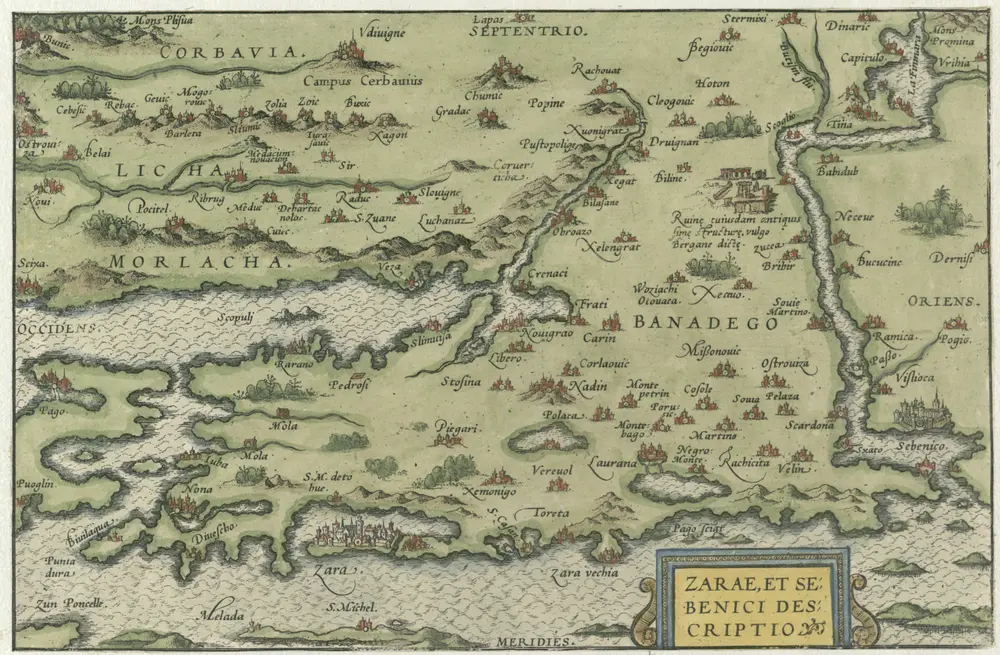 Aperçu de l'ancienne carte