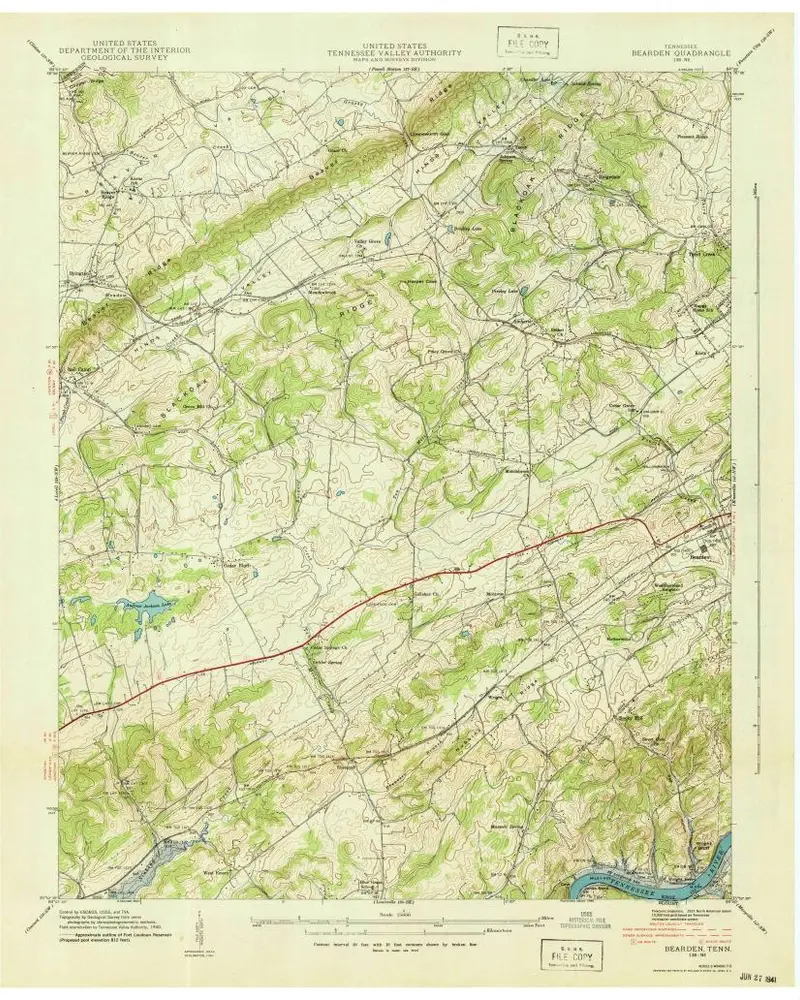 Aperçu de l'ancienne carte