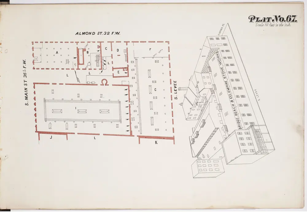 A. Whipple & Co.'s insurance map of St. Louis, Mo