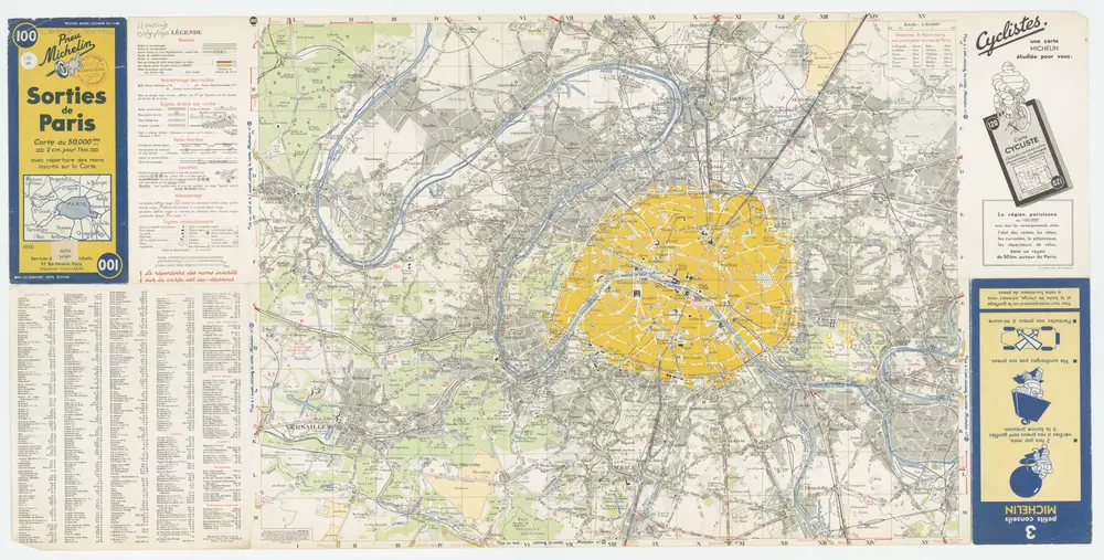 Aperçu de l'ancienne carte