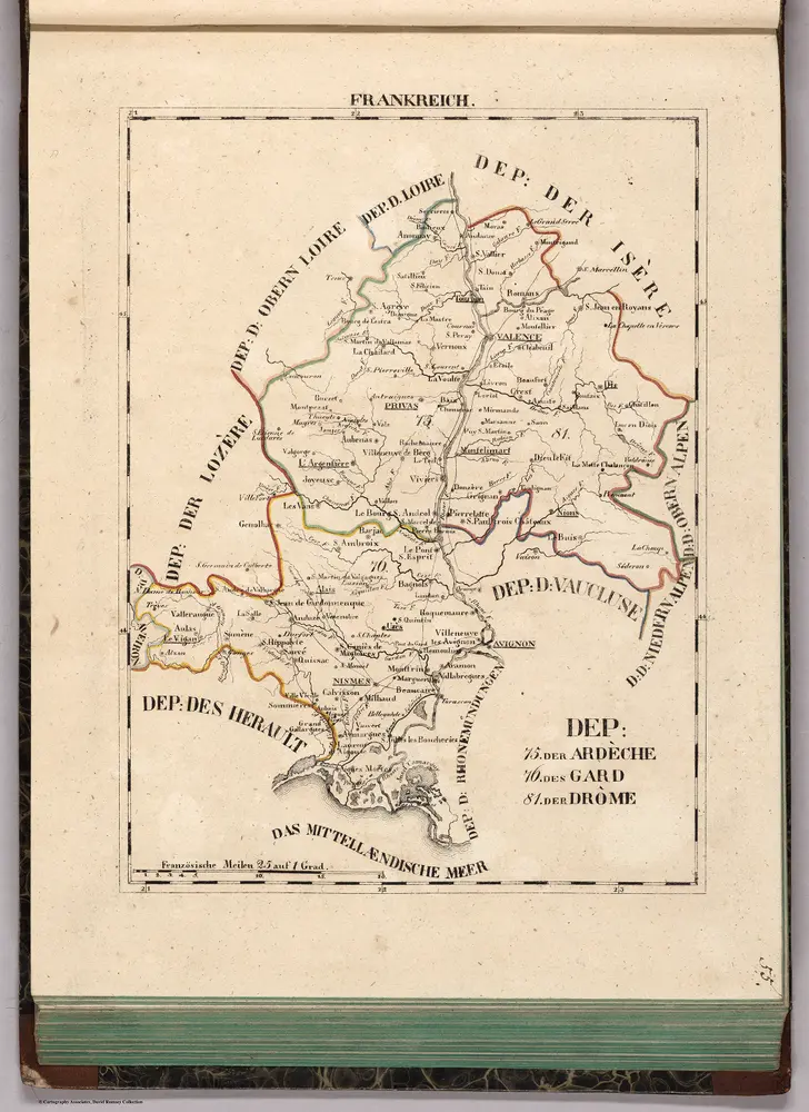 Aperçu de l'ancienne carte