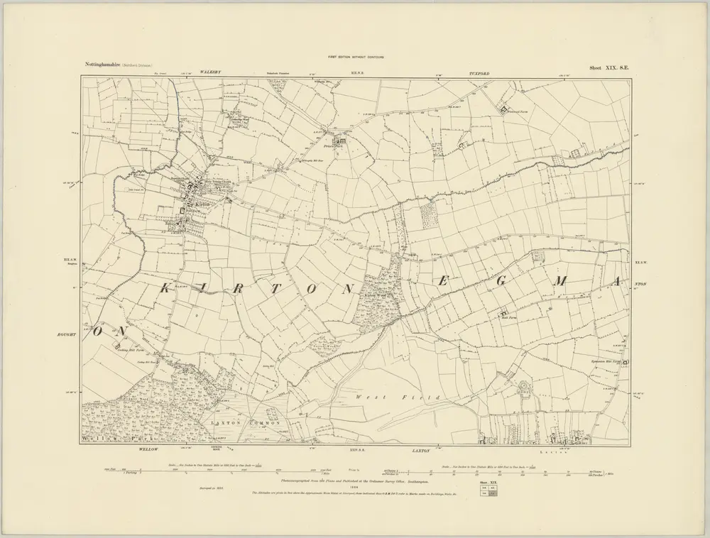 Aperçu de l'ancienne carte