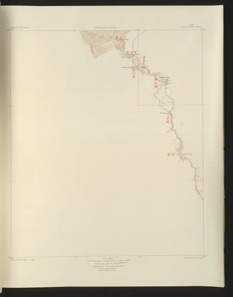 Voorbeeld van de oude kaart