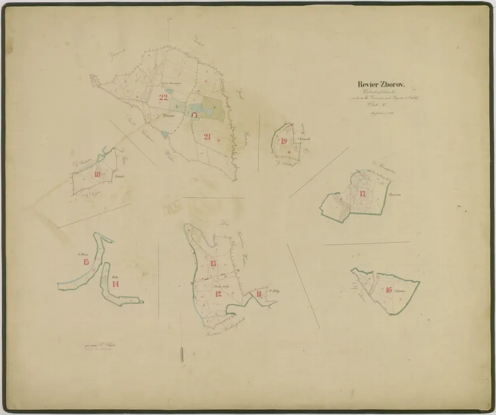 Aperçu de l'ancienne carte