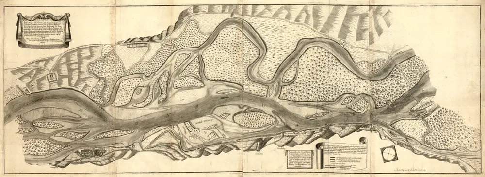 Voorbeeld van de oude kaart