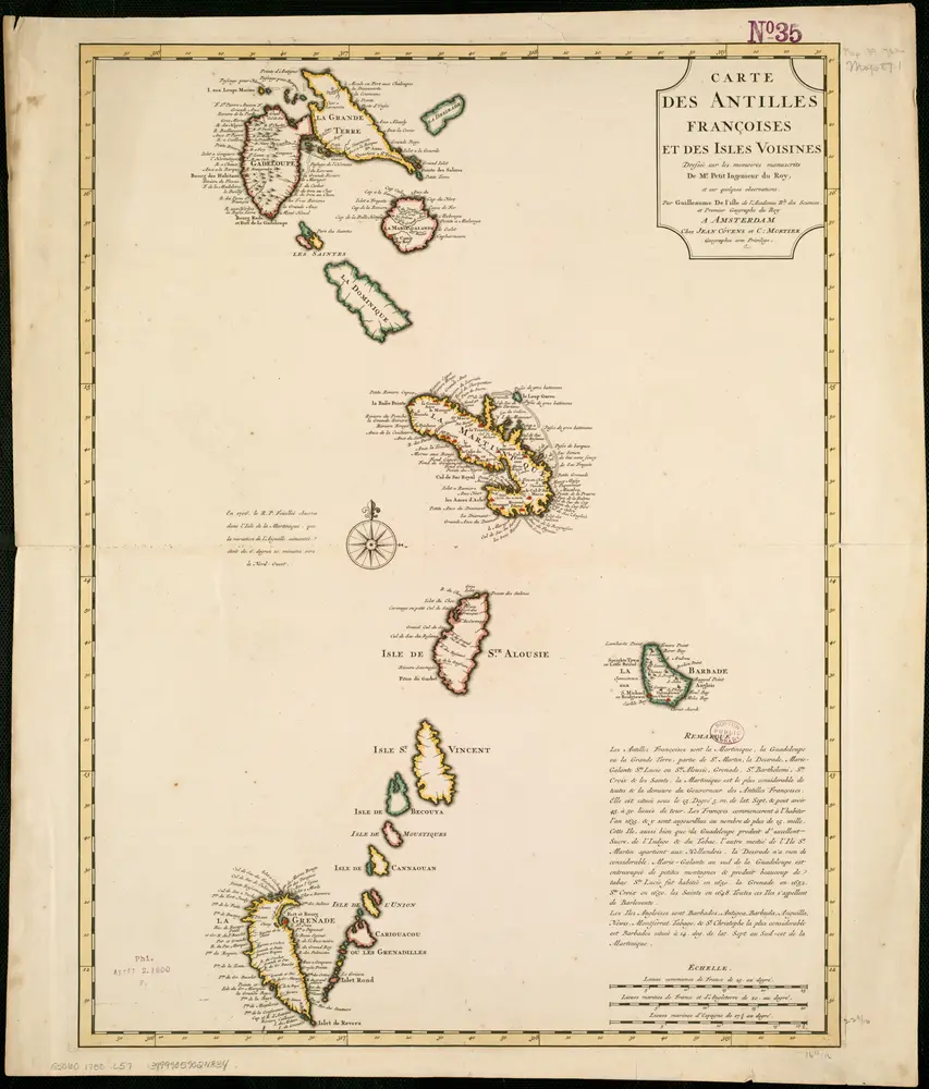 Voorbeeld van de oude kaart