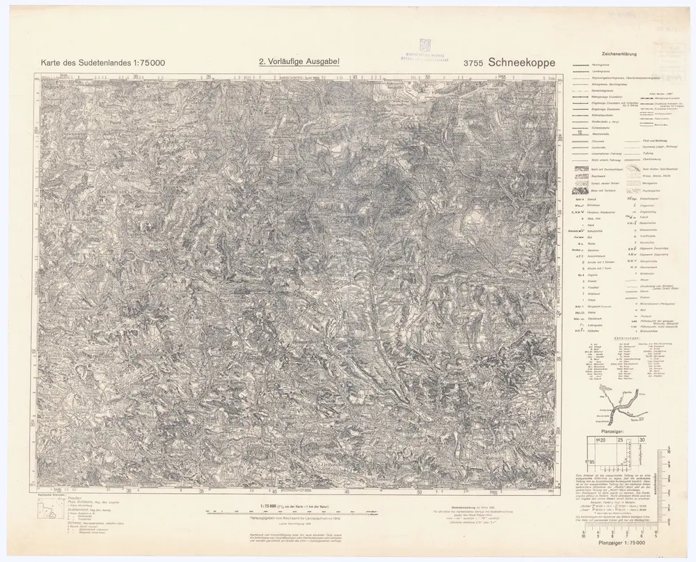 Aperçu de l'ancienne carte