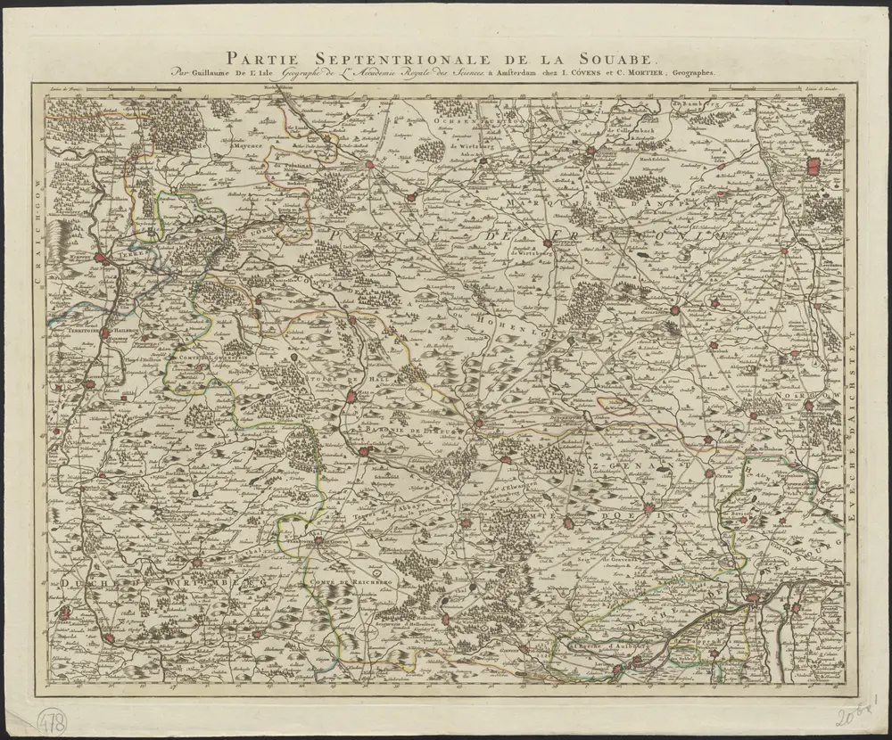 Aperçu de l'ancienne carte