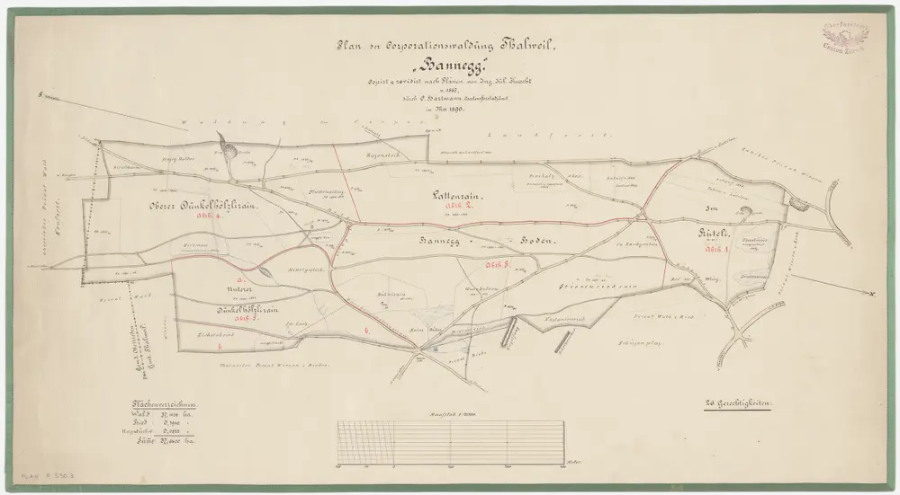 Aperçu de l'ancienne carte