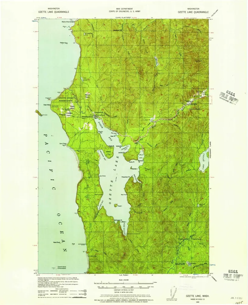 Aperçu de l'ancienne carte