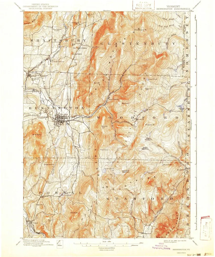 Anteprima della vecchia mappa