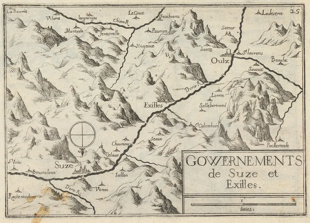 Aperçu de l'ancienne carte