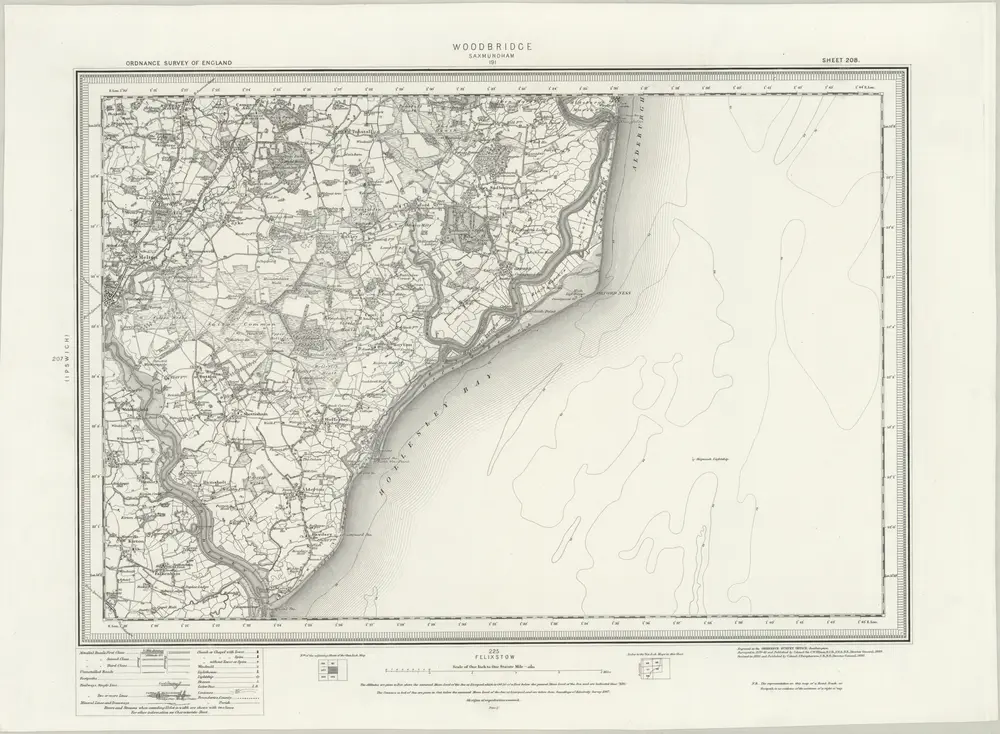 Voorbeeld van de oude kaart