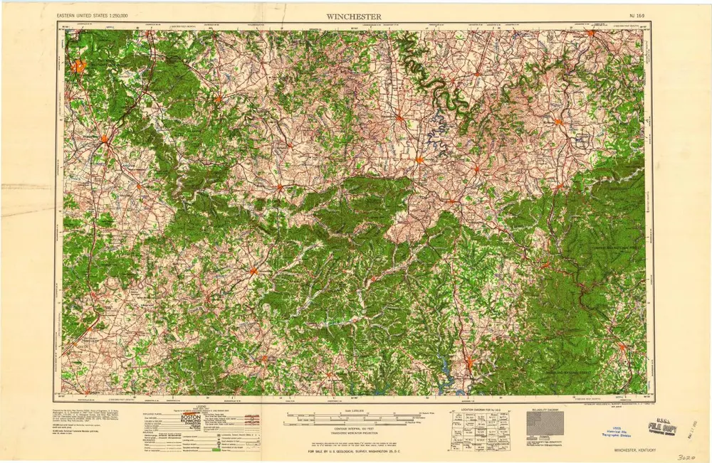 Aperçu de l'ancienne carte