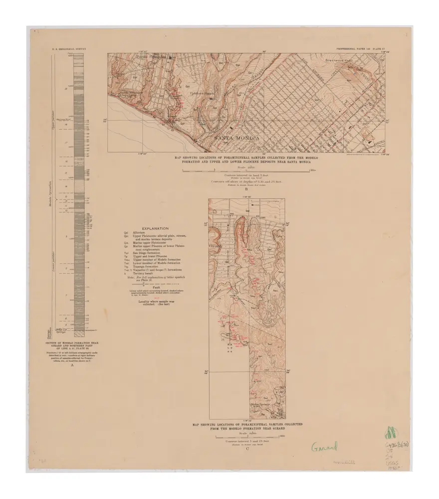 Aperçu de l'ancienne carte