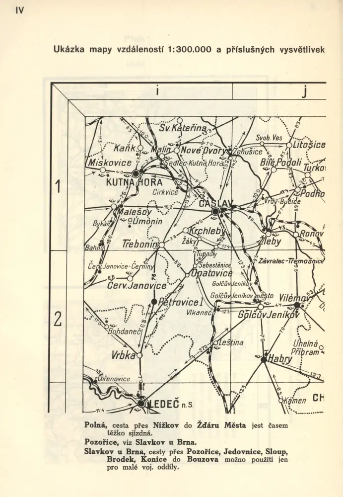 Aperçu de l'ancienne carte