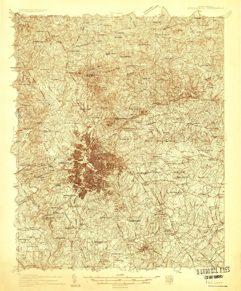 Aperçu de l'ancienne carte