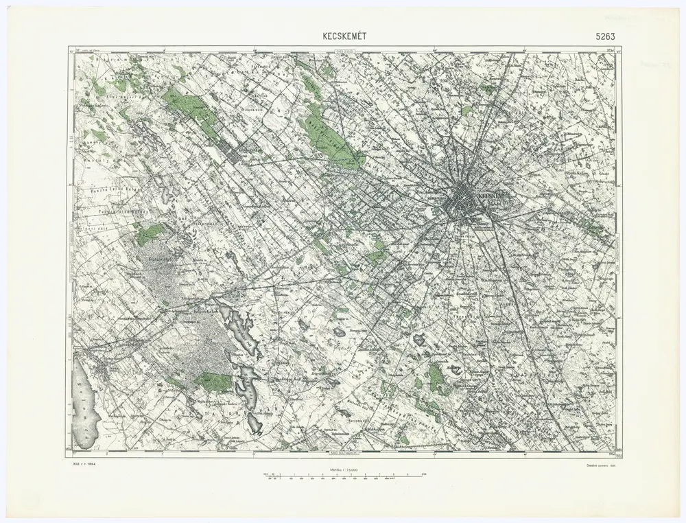 Aperçu de l'ancienne carte