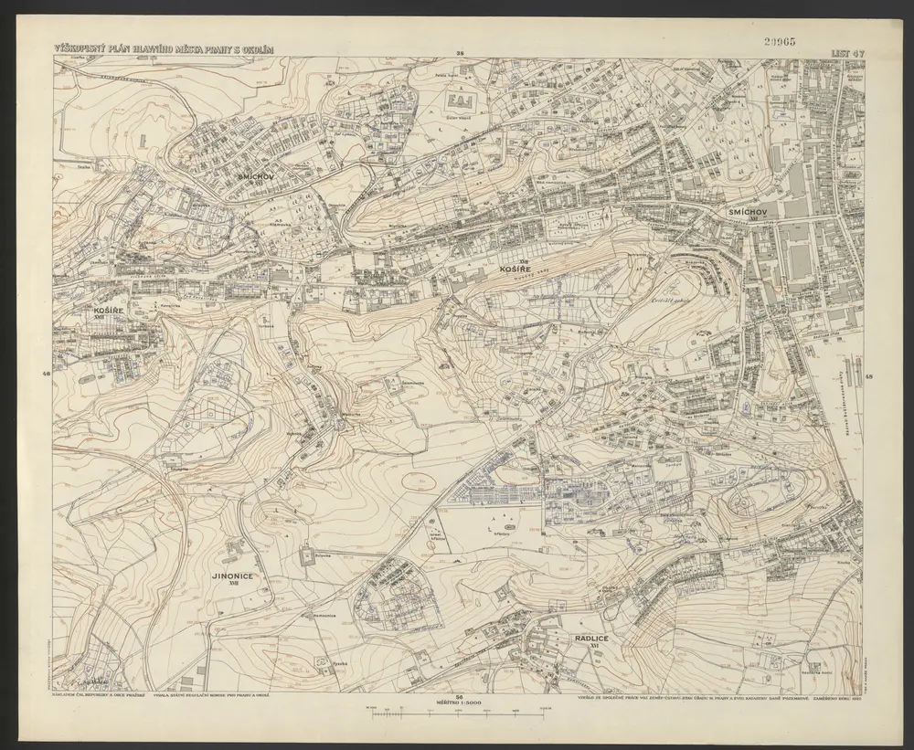 Voorbeeld van de oude kaart