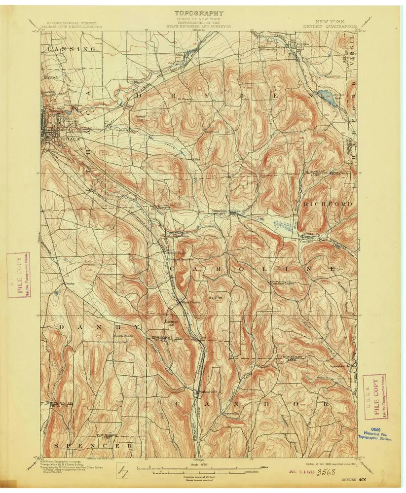 Aperçu de l'ancienne carte