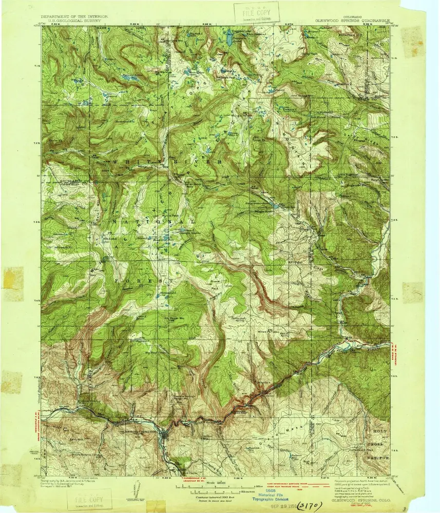 Aperçu de l'ancienne carte