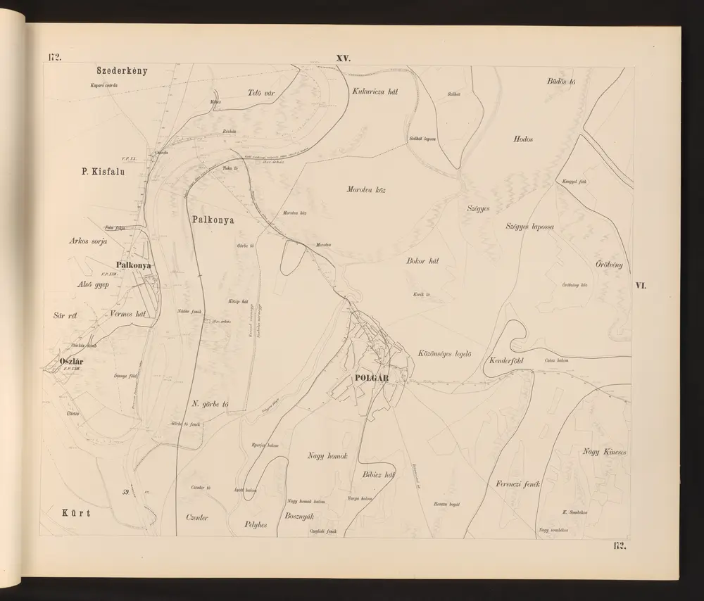 Aperçu de l'ancienne carte