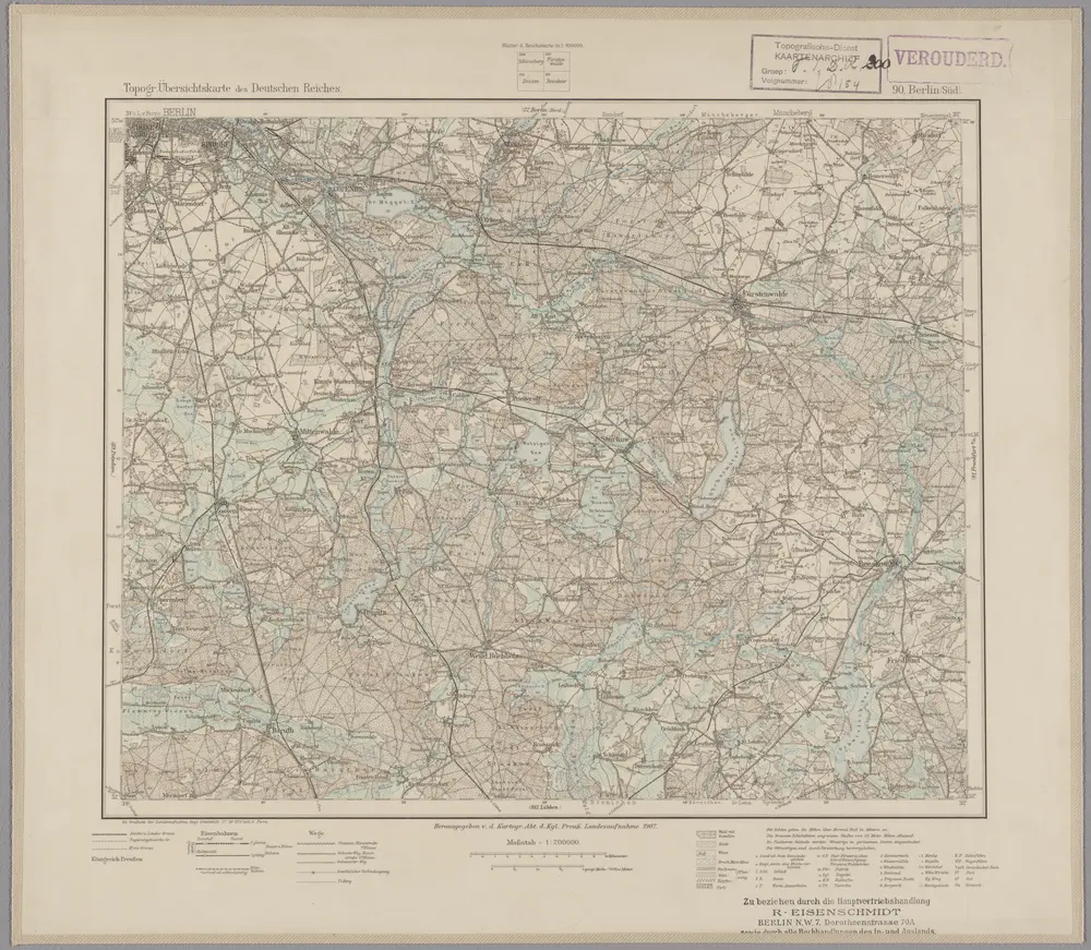 Anteprima della vecchia mappa