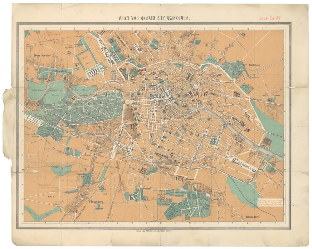 Aperçu de l'ancienne carte