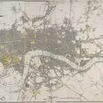 LONDON IN MINIATURE WITH THE Surrounding AN ENTIRE NEW PLAN In which the Improvements both present and intended are actually reduced (by permission) from the surveys of Several Proprietors