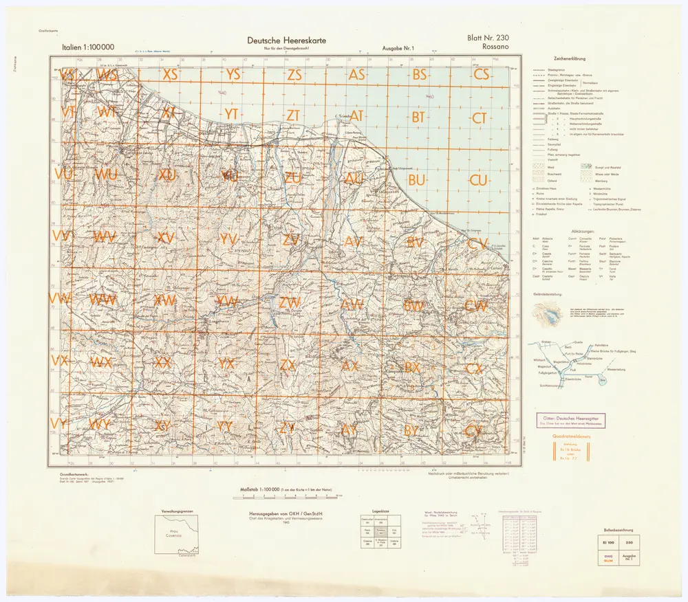 Anteprima della vecchia mappa